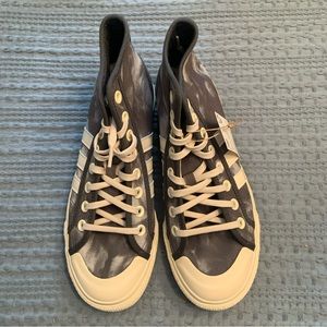 Adidas NIZZA HI RF Sneakers Men’s Size 7 Women's‎ Size 8 Gray White GX4586 Shoes